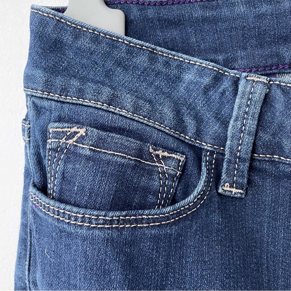 NYDJ Bermuda Shorts Stretch Denim Size 12 - Picture 3 of 6